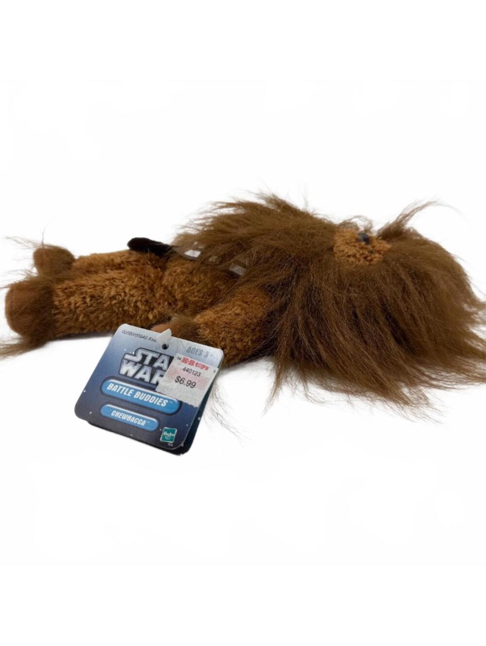 Star Wars Battle Buddies Chewbacca Plush 10" 2004 Hasbro New With Tags - Picture 4 of 9